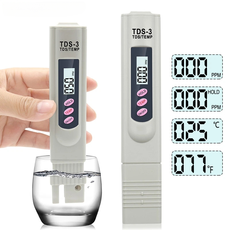 Aquarium Marine Filter - 1/3 قطعة LCD المحمولة الرقمية TDS