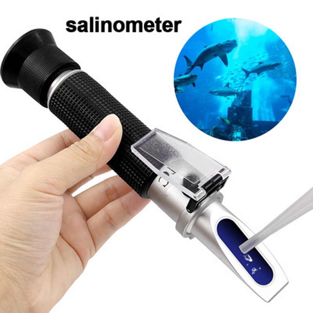 Marine Aquarium Temperature - مقياس انكسار الملوحة لمياه البحر وحوض