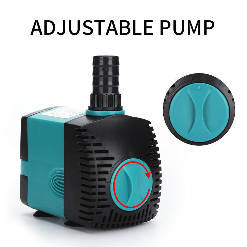 Aquarium Marine Filter - 60/50/35/25/15/10/6/3 واط فائقة الهدوء نافورة الماء