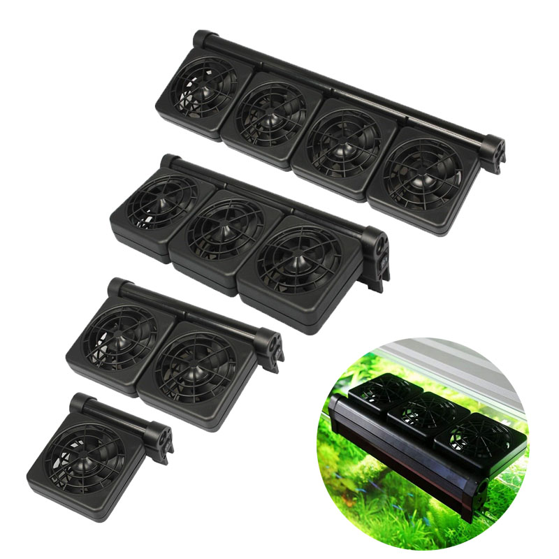 Marine Aquarium Temperature - مراوح تبريد لأحواض السمك 1/2/3/4 مع
