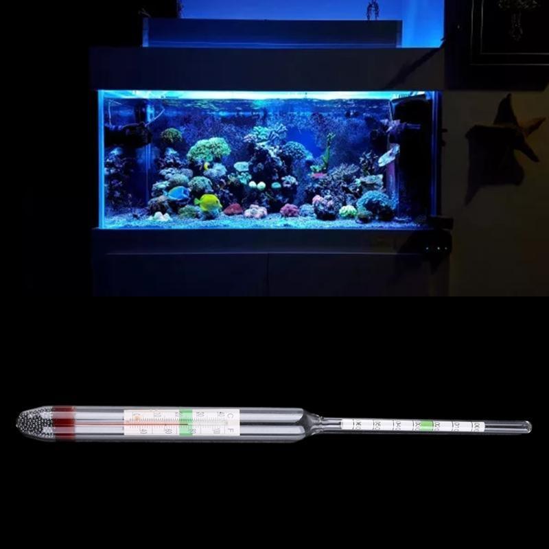 مقياس كثافة الماء لأحواض السمك - مراجعة Marine Aquarium Temperature وسعره