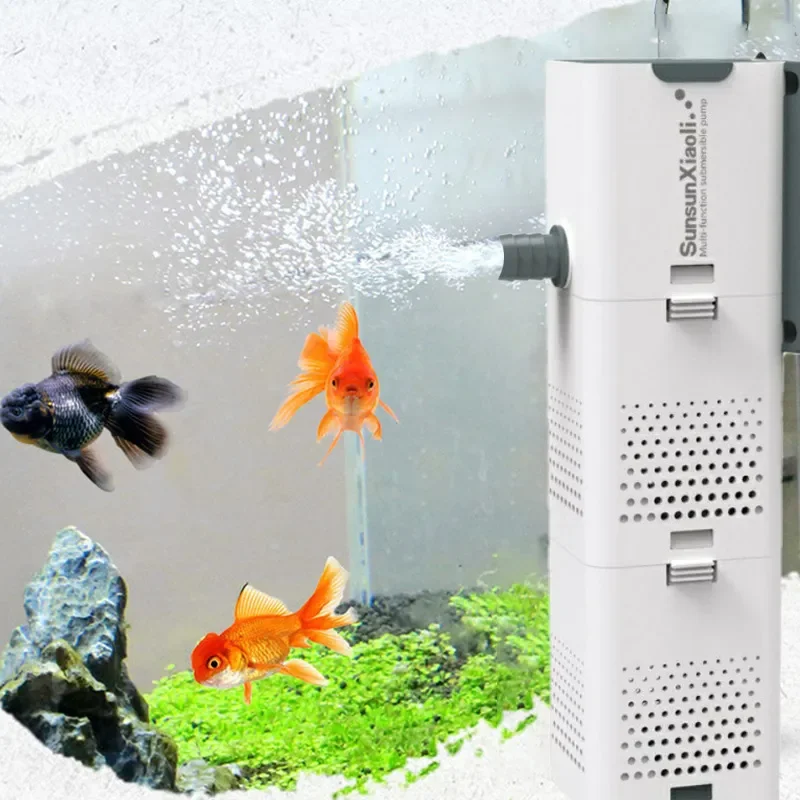 3 في 1 مضخة فلتر حوض السمك حوض - مراجعة Aquarium Marine Filter وسعره