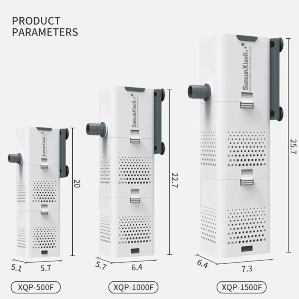 3 في 1 مضخة فلتر حوض السمك حوض - مراجعة Aquarium Marine Filter وسعره
