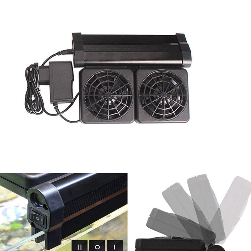 مراوح تبريد لأحواض السمك 1/2/3 - مراجعة Marine Aquarium Temperature وسعره
